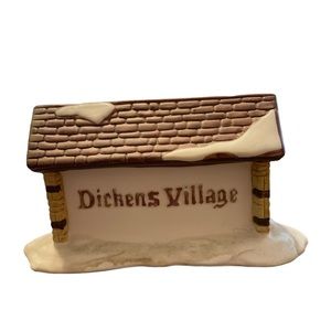 Dept 56 “Dickens Village Sign”